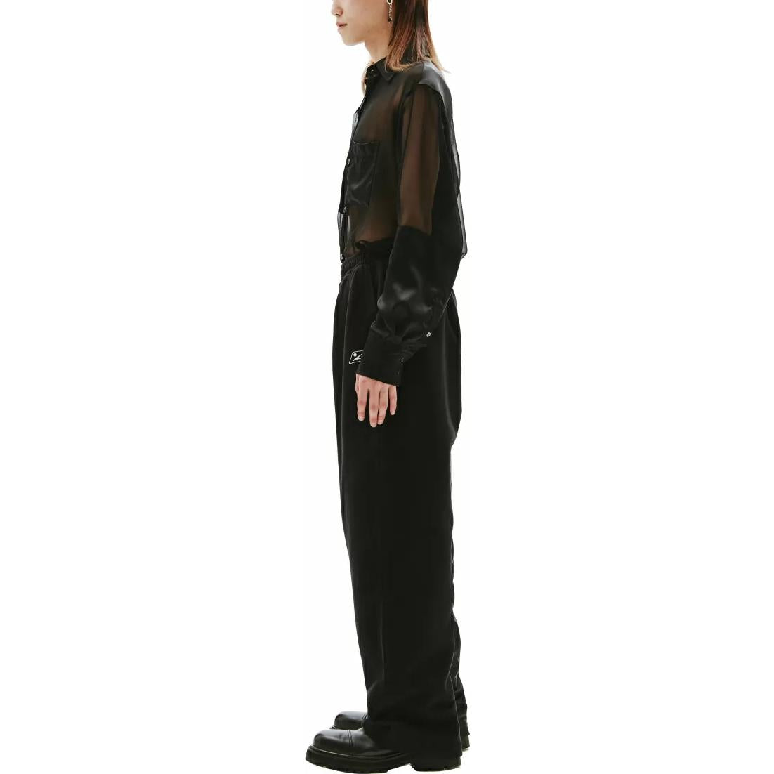 Balenciaga 50/50 Track Pants 'Black' 657131-TJV20-1000