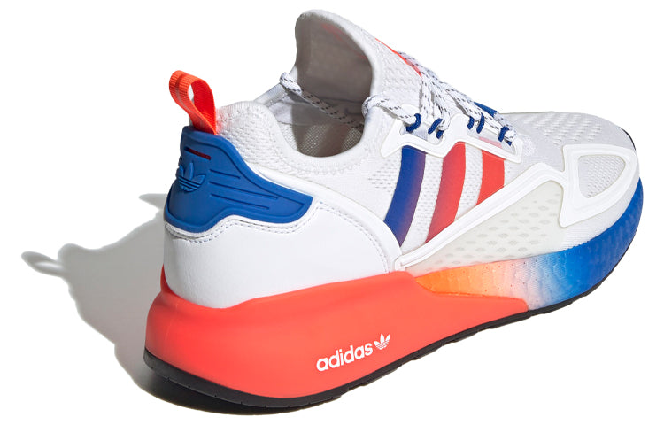 adidas ZX 2K Boost 'White Solar Red Blue' FV9996