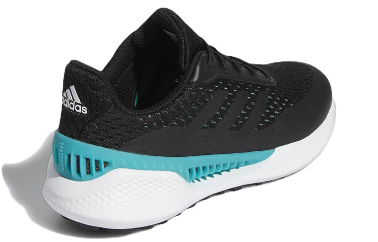 (WMNS) adidas Summervent Recycled Polyester Spikeless Golf 'Black Mint Rush' GV9765