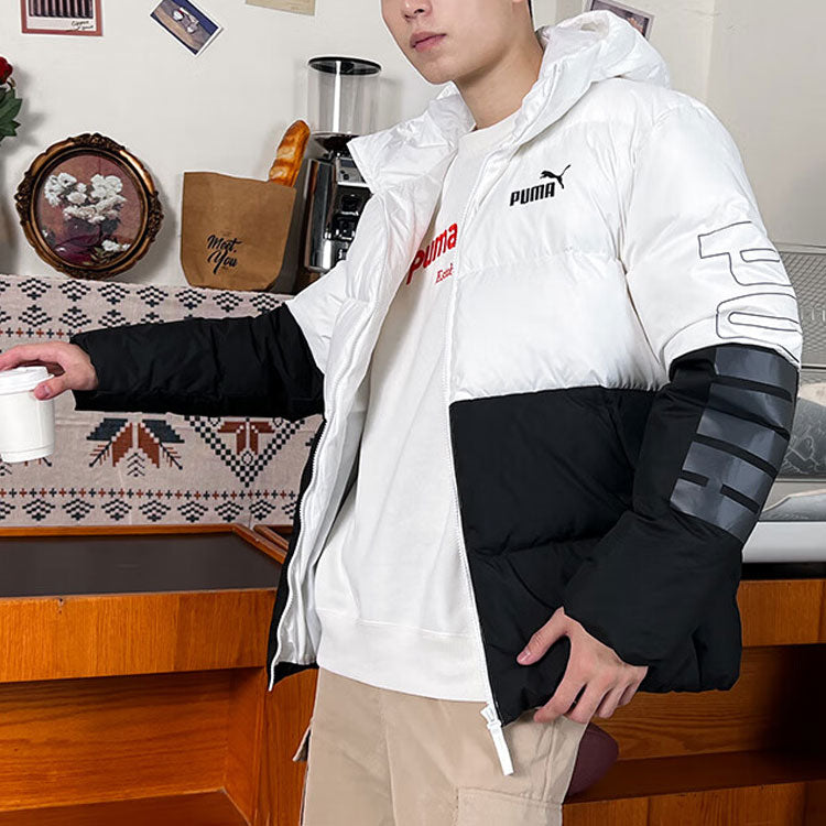 PUMA Colorblock Puffer Jacket 'Black' 678720-02