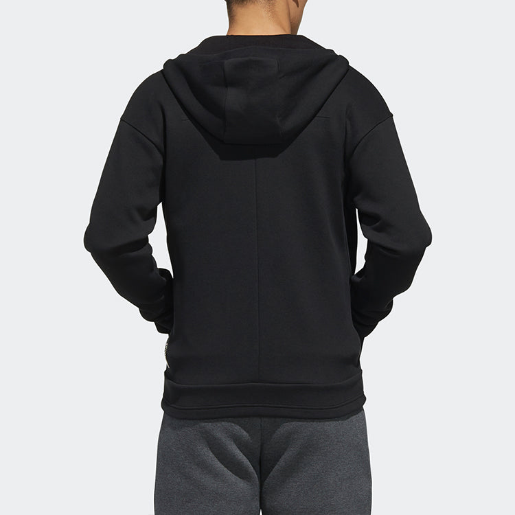 adidas Wuji Htt Training Sports Hooded Jacket Black FK4484