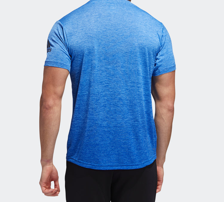 adidas FreeLift gradi Training Sports Short Sleeve Blue EC1088