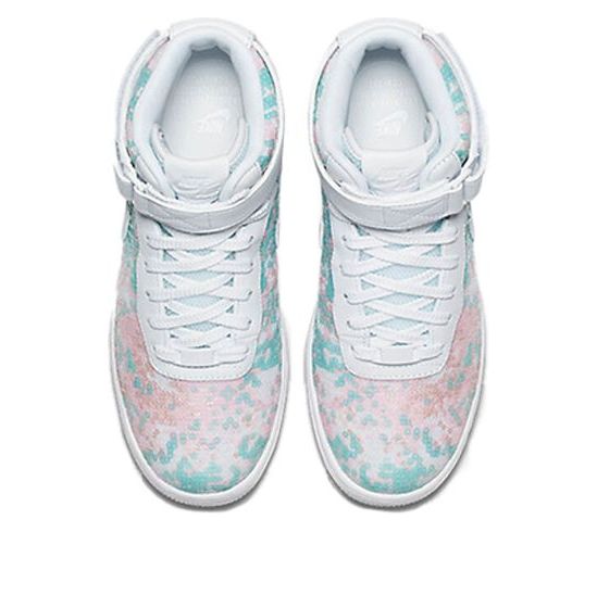(WMNS) Nike Air Force 1 Upstep Hi LX 'Sequin Fabric' 898422-100