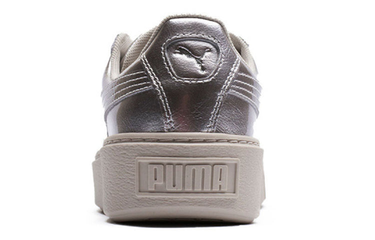 PUMA Basket Sneakers Silver 366031-02
