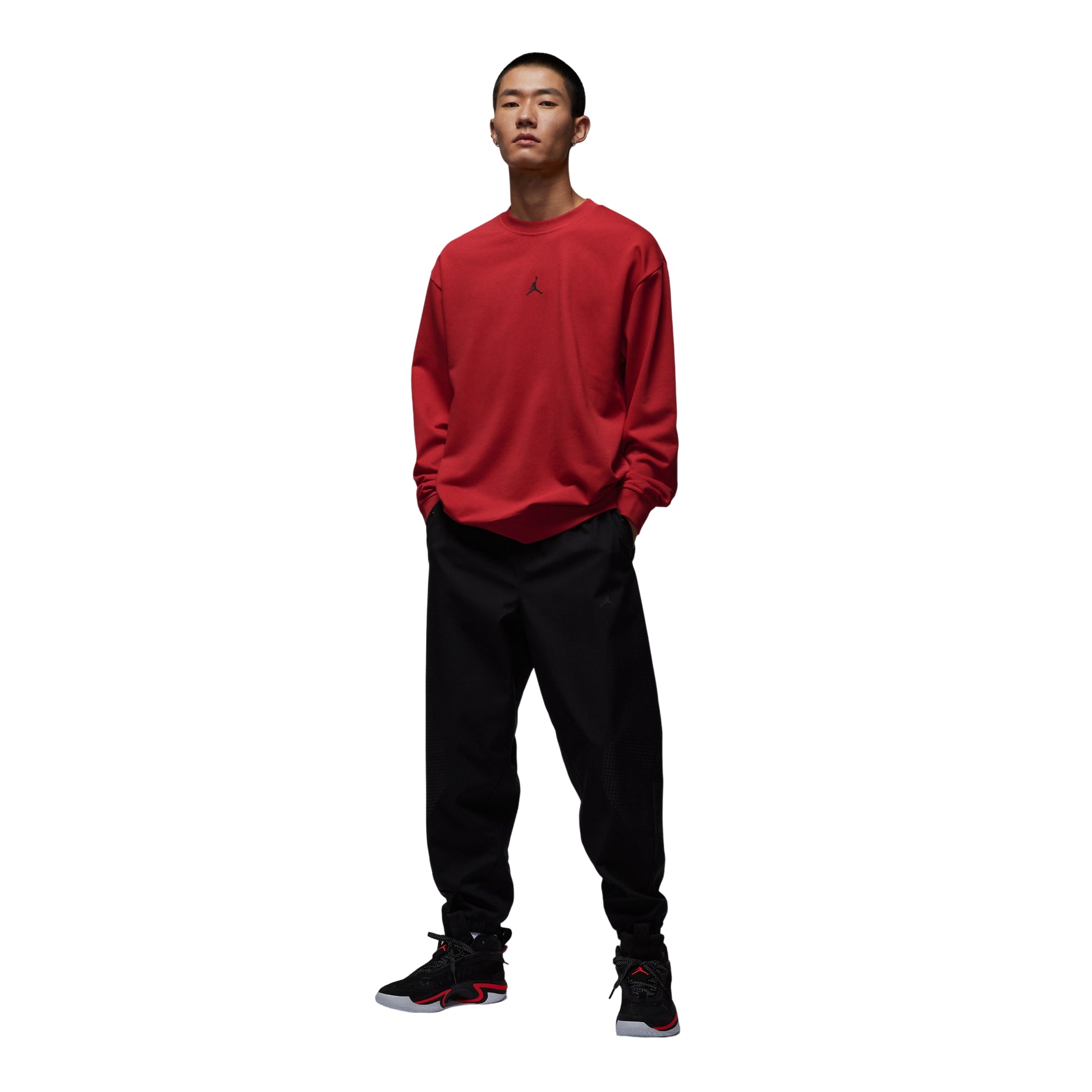 Air Jordan  Dri-Fit Sport Crossover Sweatshirt 'Gym Red' FV8625-687