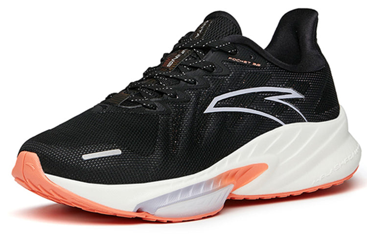(WMNS) ANTA Rocket 3 'Black White Orange' 122145587-1
