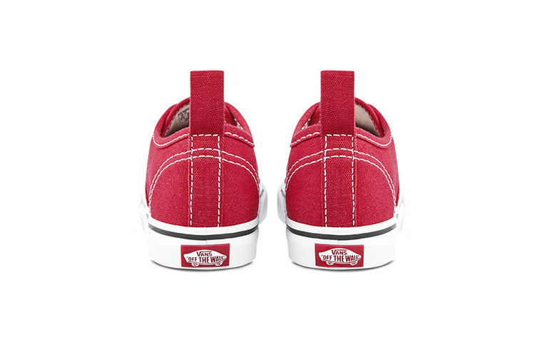 (TD) Vans Authentic Elastic Lace 'Racing Red' VN0A34A1LXP