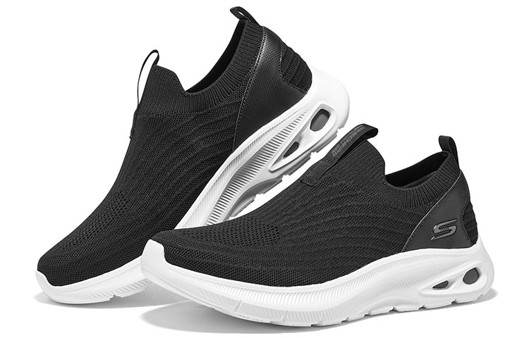 Skechers Bob's Unity Shoes 'Black White' 118076-BLK