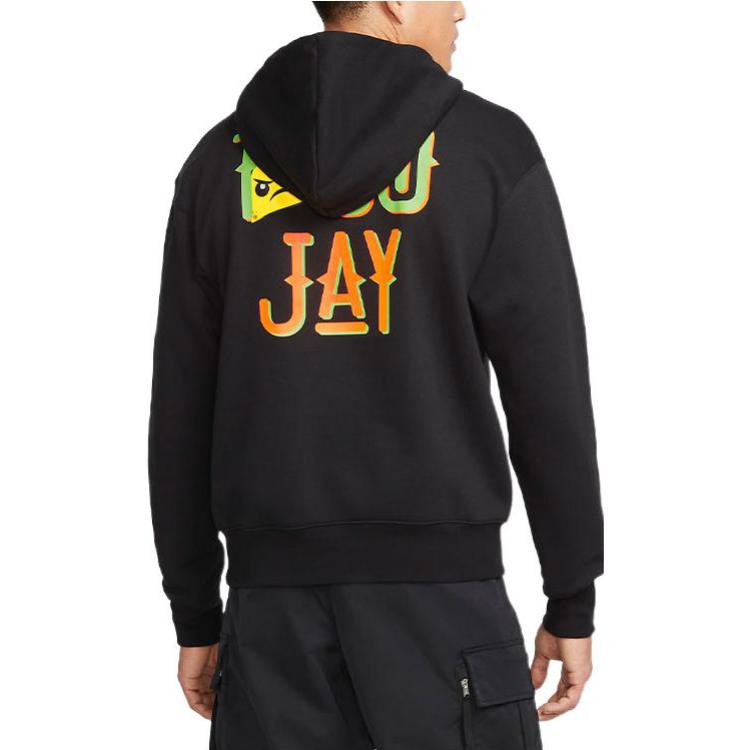 Men's Nike Cartoon Pattern Alphabet Printing Black DV5535-010