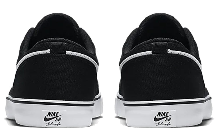 Nike Portmore 2 Solar Canvas SB 'Black White' 880268-010