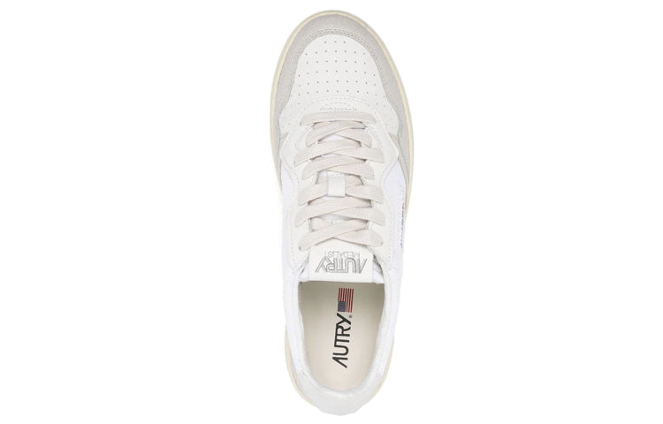 Autry Medalist 'Nabuk White' AULM-CN01