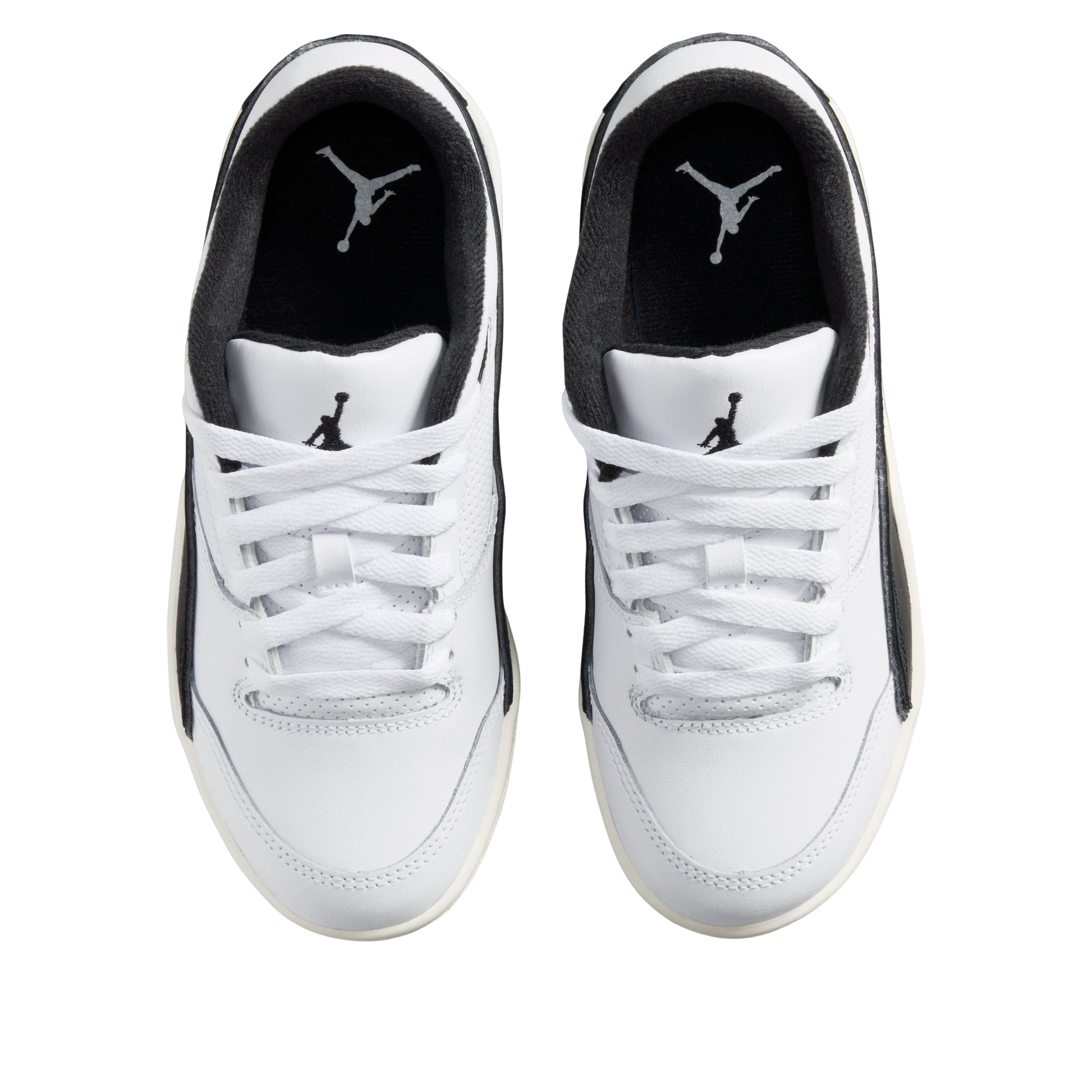(GS) Air Jordan Flight Court 'White Black' HF3333-112