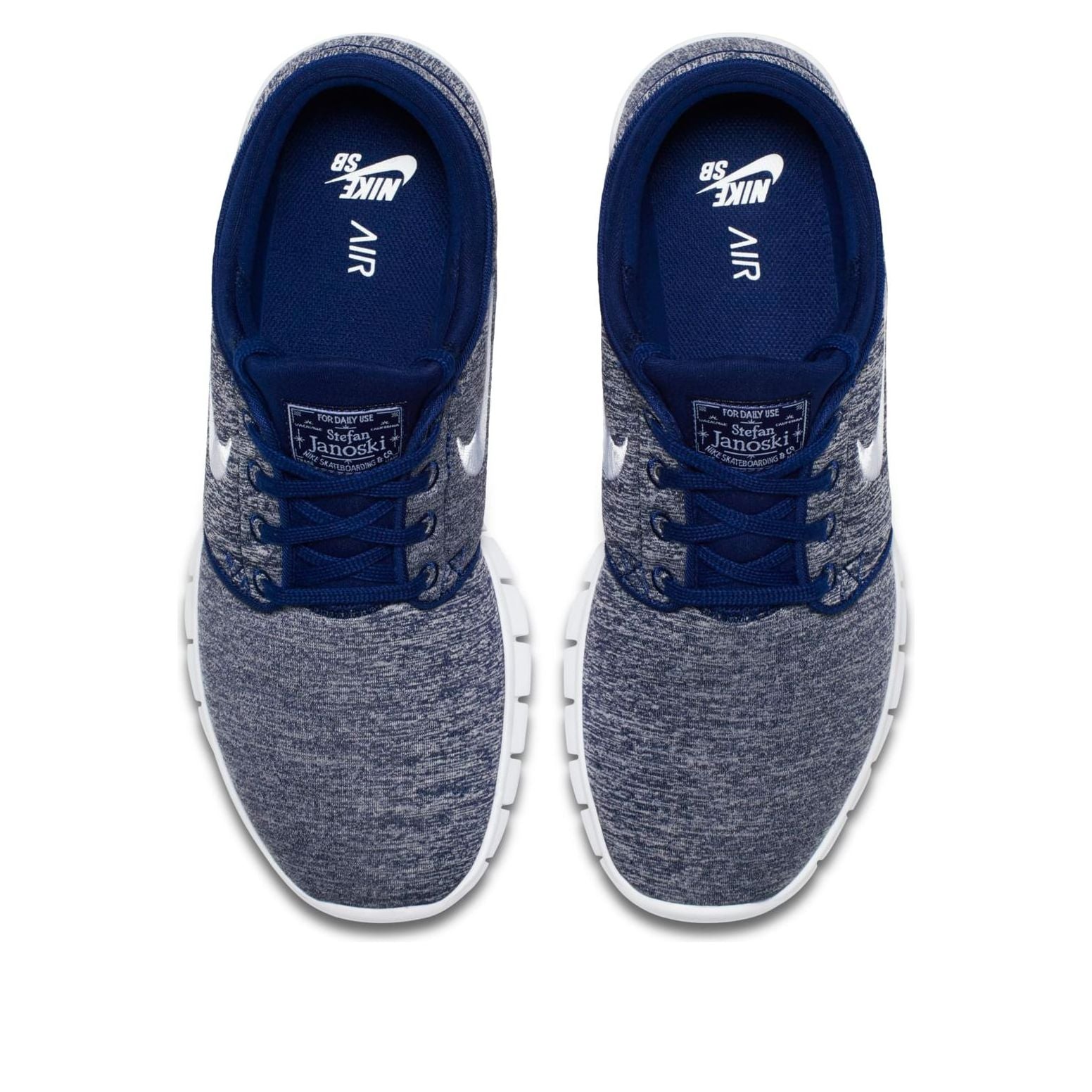 Nike SB Zoom Stefan Janoski Max Low-Top Sneakers Denim-Blue 'Blue White' 631303-405