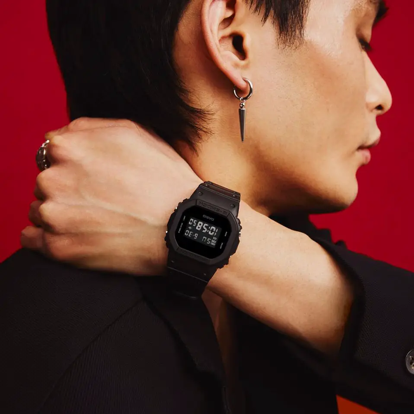 CASIO G-Shock Square 'Black' DW-5600BB-1JF