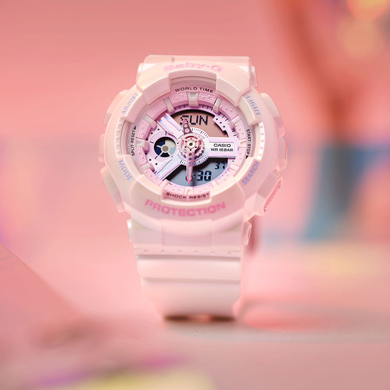CASIO Baby-G 'White Pink' BA-110PL-7A1PR