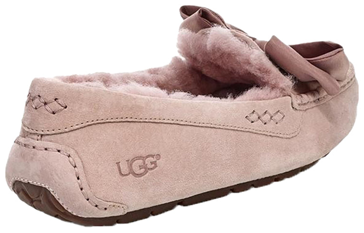 (WMNS) UGG Clara Glam Bow Slip on Pink 1103131-DUS