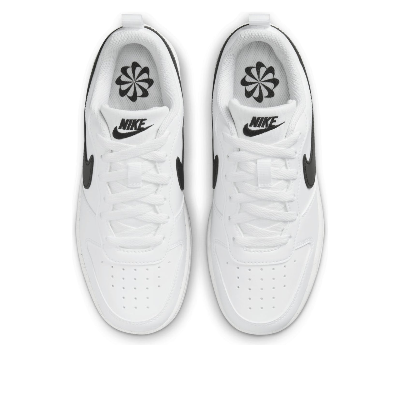 (GS) Nike Court Borough Low Recraft 'White Black' DV5456-104