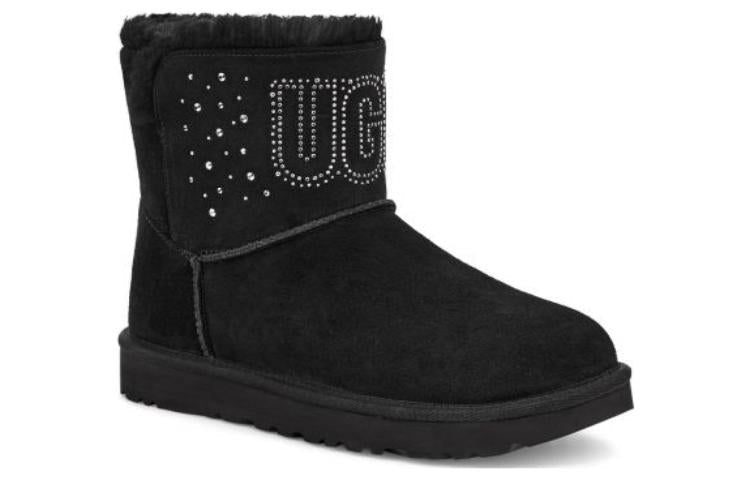(WMNS) UGG Classic UGG Gem Mini 1125911-BLK