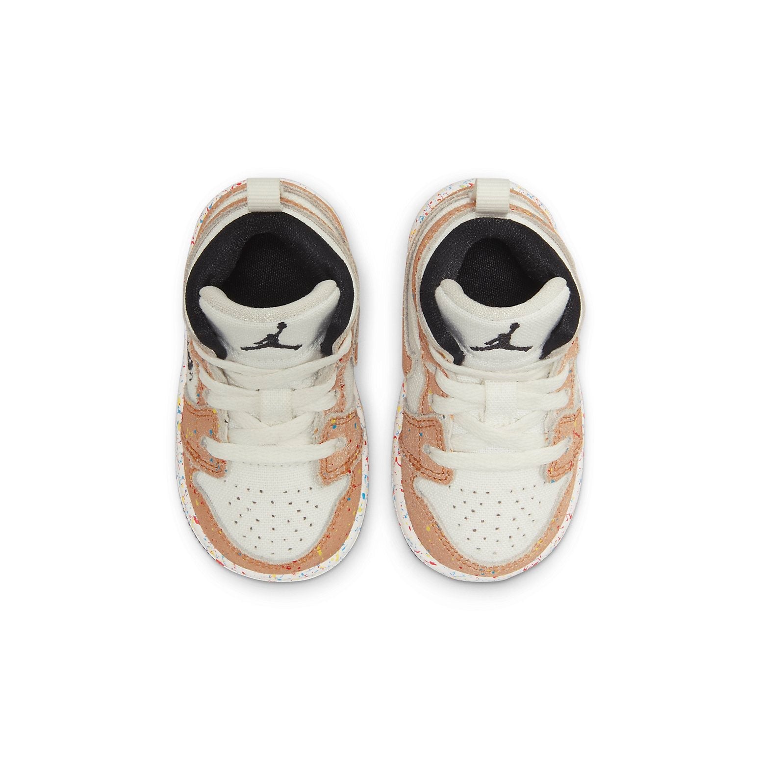 (TD) Air Jordan 1 Mid SE 'Brushstroke Paint Splatter' DA8012-100