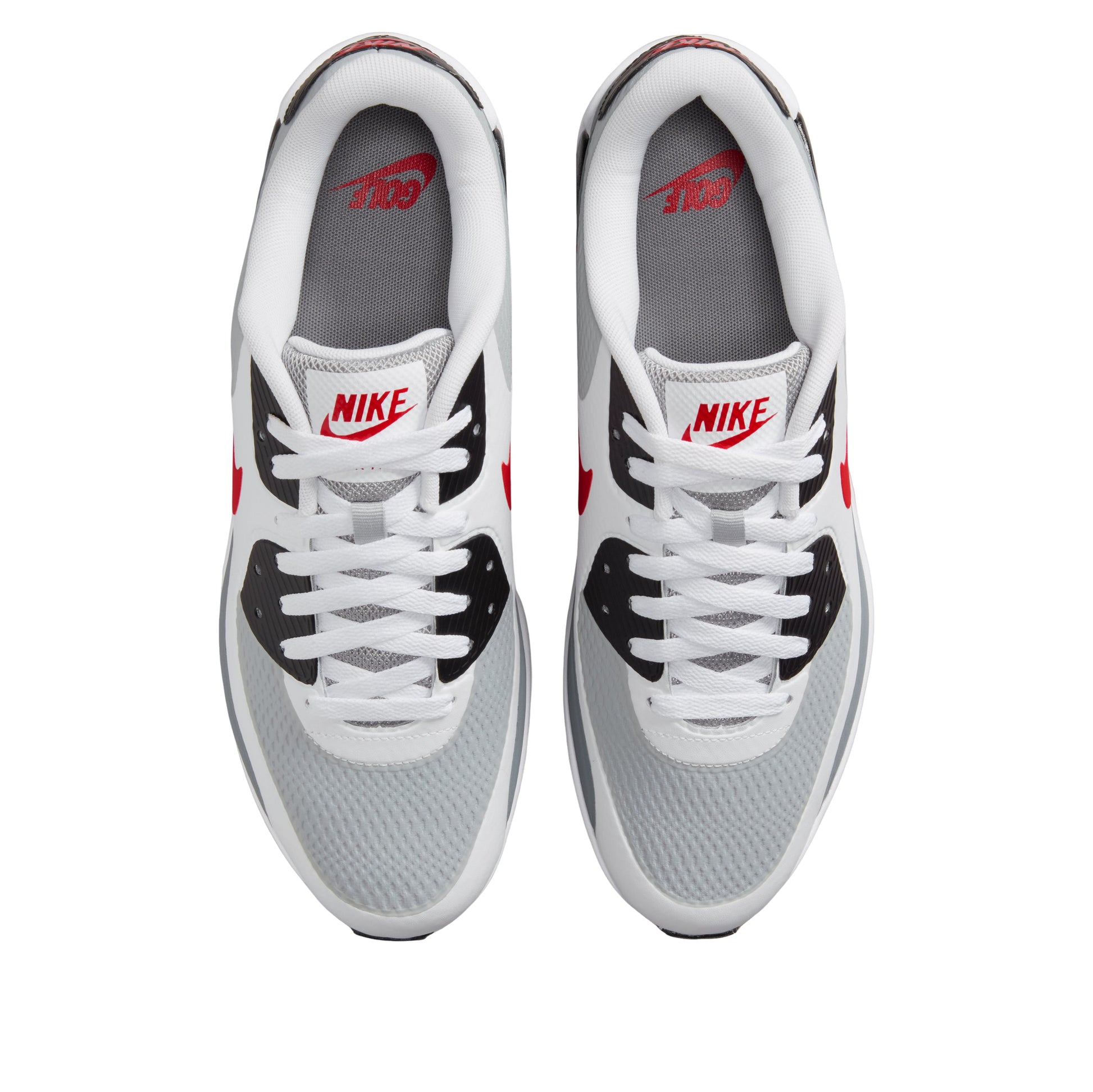 Nike Air Max 90 Golf 'White Grey Fire Red' HV9305-105