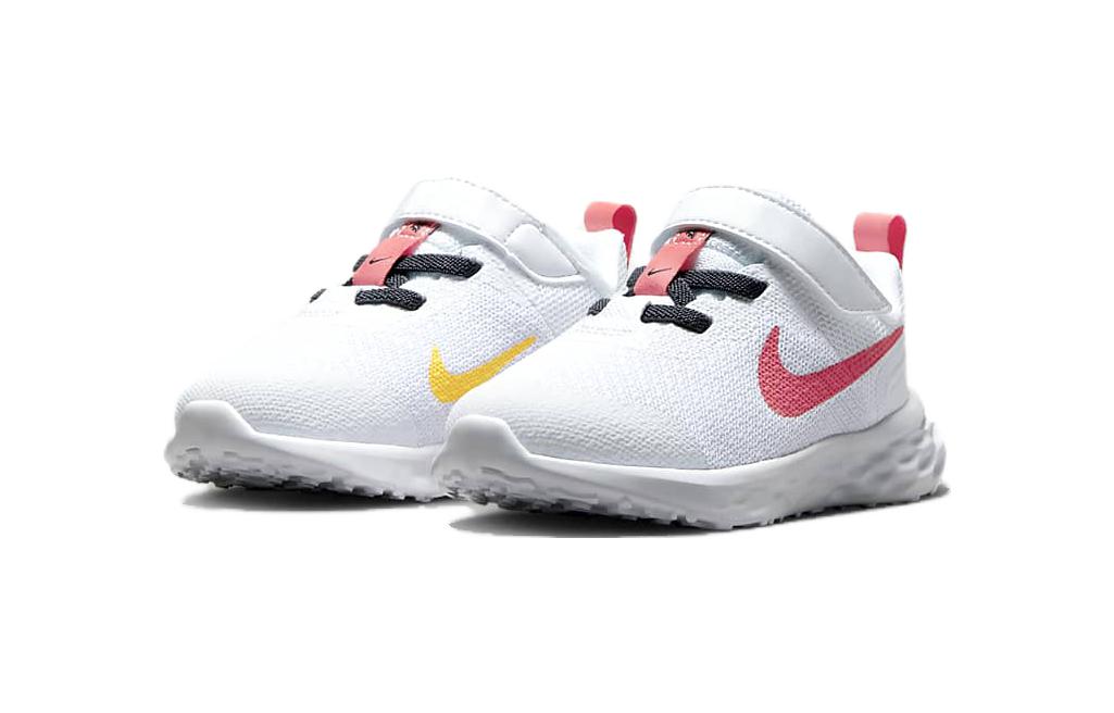 (TD) Nike REVOLUTION 6 'White Red' DD1094-101