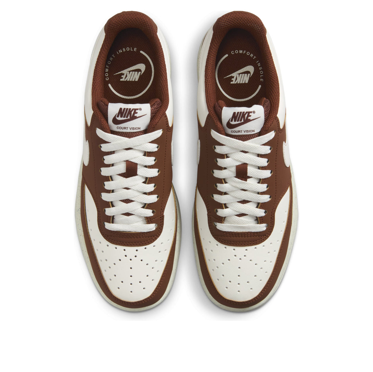 (WMNS) Nike Court Vision Low 'Sail Cacao Wow' IM1652-101