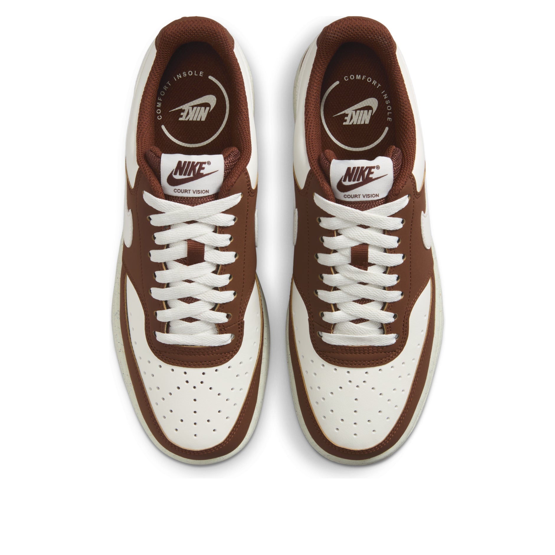 (WMNS) Nike Court Vision Low 'Sail Cacao Wow' IM1652-101