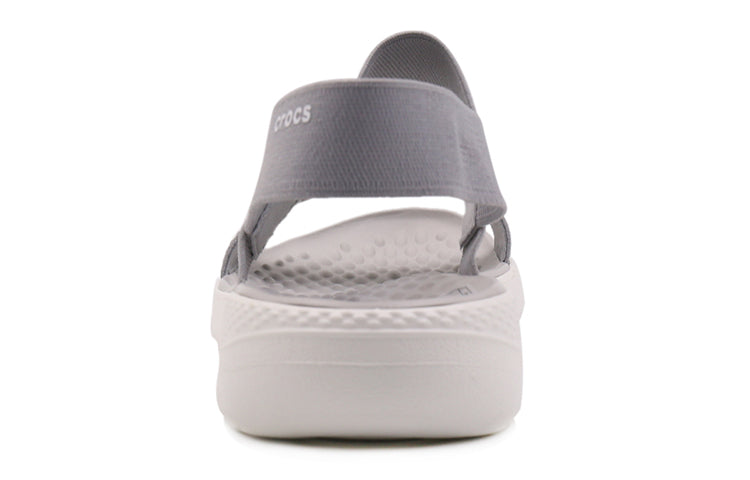 (WMNS) Crocs Literide 'Light Gray White' 205106-00J