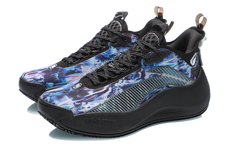 (WMNS) Li-Ning 1 BadFive Street Sole 'Black Blue Multi' AGBR002-5