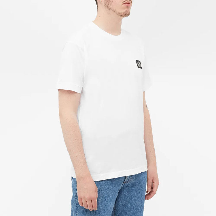 STONE ISLAND Patch T-shirt 'White' 771524113-V0001