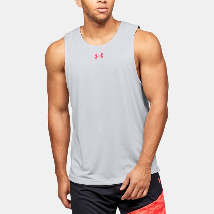 Under Armour Baseline Reversible Tank 'White Black' 1351288-014