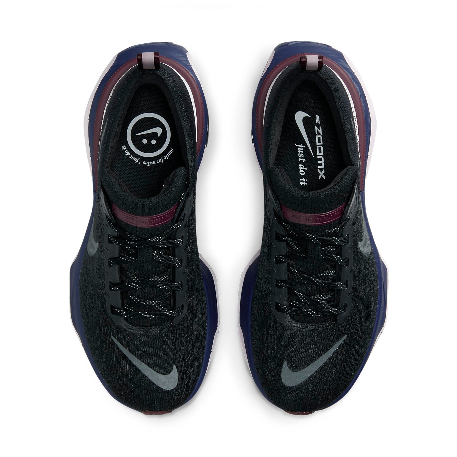 (WMNS) Nike Invincible 3 'Black Iron Grey Maroon' DR2660-004