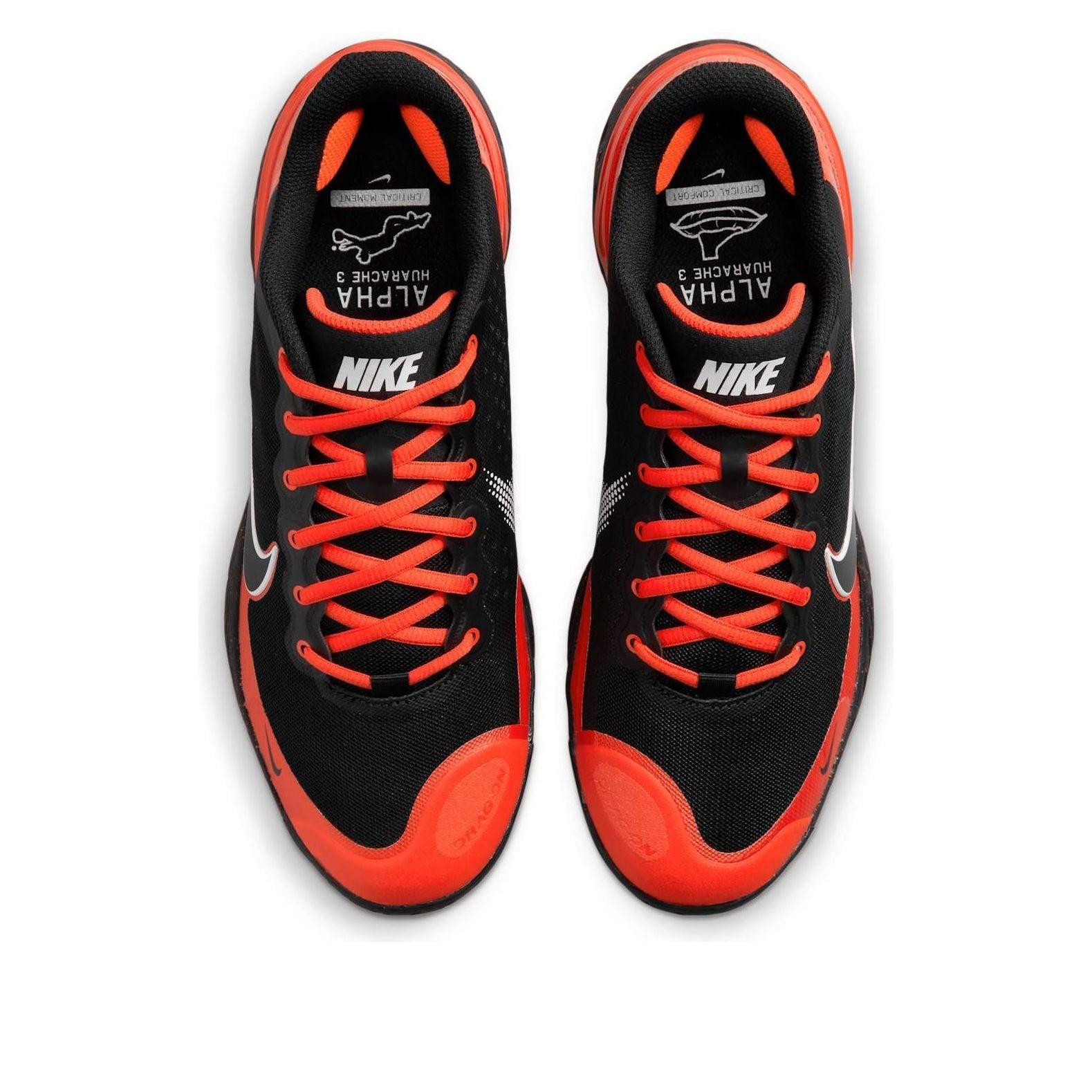 Nike Alpha Huarache Elite 3 Low 'Team Orange Black' CK0746-800