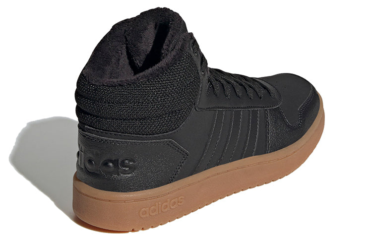 (WMNS) adidas Hoops 2.0 Mid 'Black Brown' FW3501