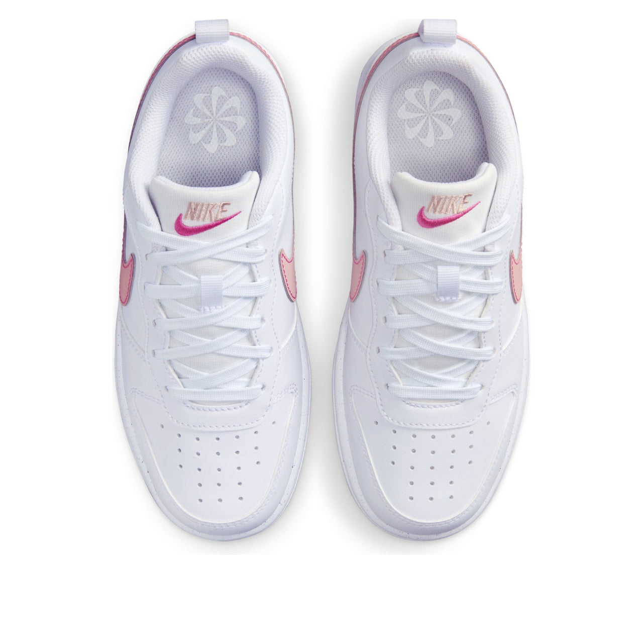 (GS) Nike Court Borough Low Recraft 'White Pinksicle' DV5456-111