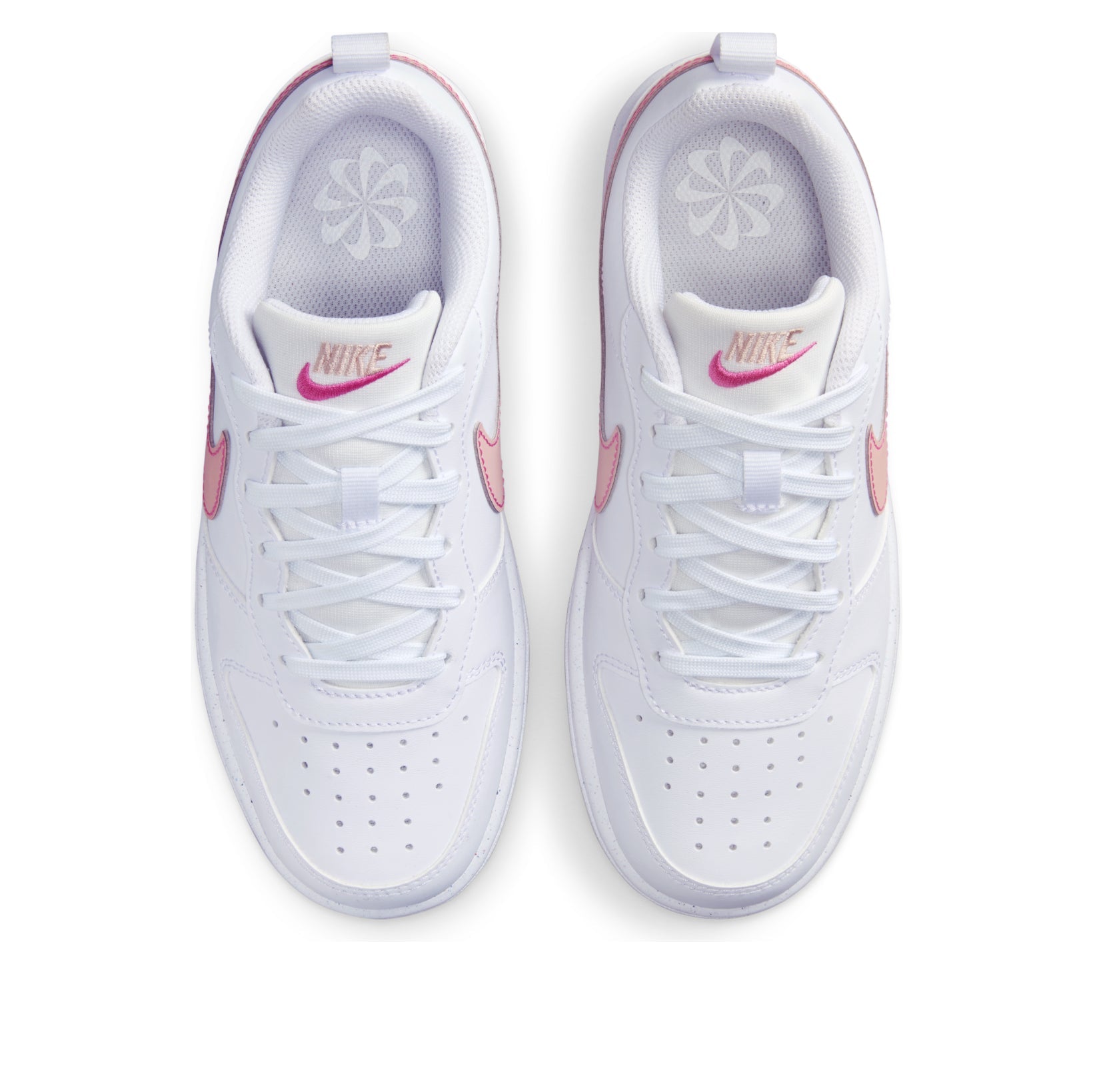(GS) Nike Court Borough Low Recraft 'White Pinksicle' DV5456-111