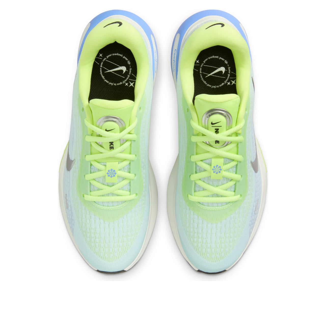 (WMNS) Nike Journey Run 'Light Lemon Twist Glacier Blue Silver' FJ7765-700