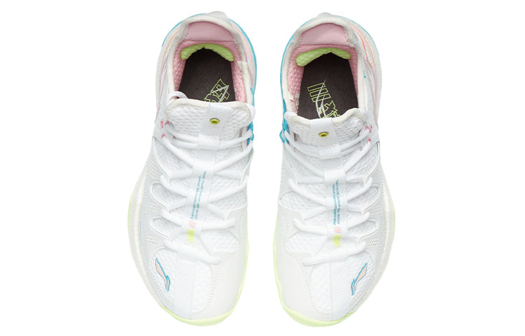 (WMNS) Li-Ning Halberd 3 'White Blue Green' AYAR024-1