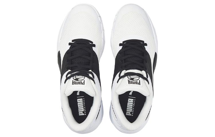 PUMA Triple Low Tops White Black 376640-05