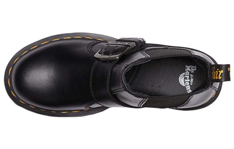 Dr.Martens 2976 Buckle Pull Up Leather Chelsea Boots 'Black Pull Up' 31036001