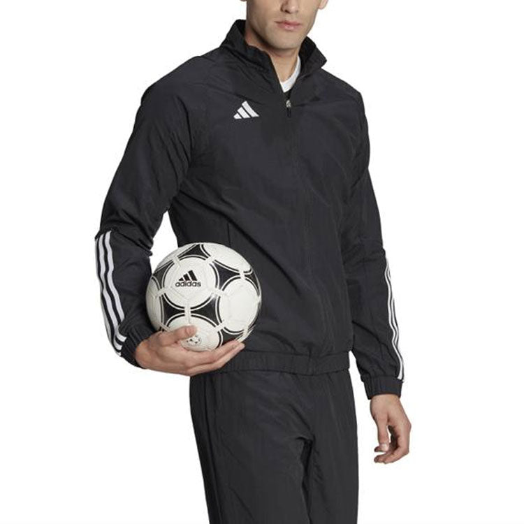 adidas Tiro23 C Pre-Training Jacket 'Black' HK8045