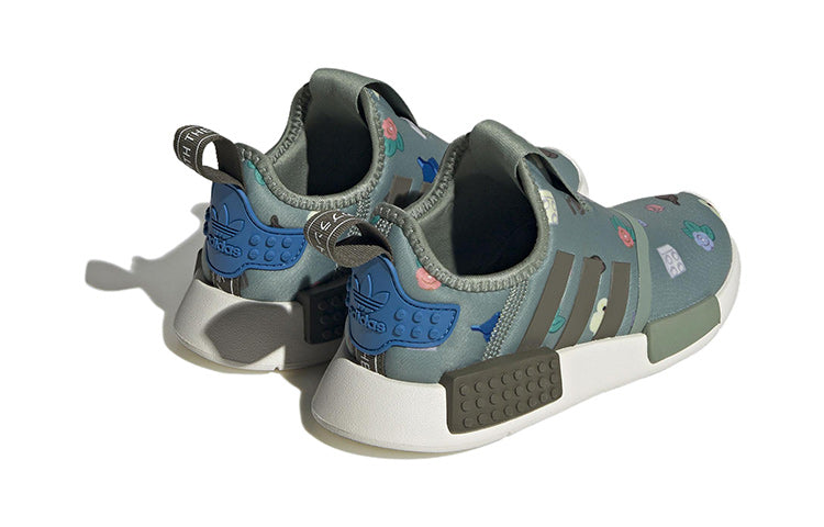 (PS) adidas LEGO x NMD 360 J 'Solar Green Bricks' IF2170