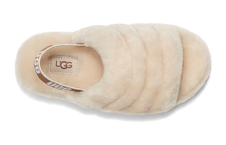 (PS) UGG Fluff Yeah Slide 'Natural' 1098494K-NAT