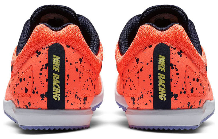 (WMNS) Nike Air Zoom Rival D 10 Spikes 'Ink Splatter Bright Mango' 907567-800