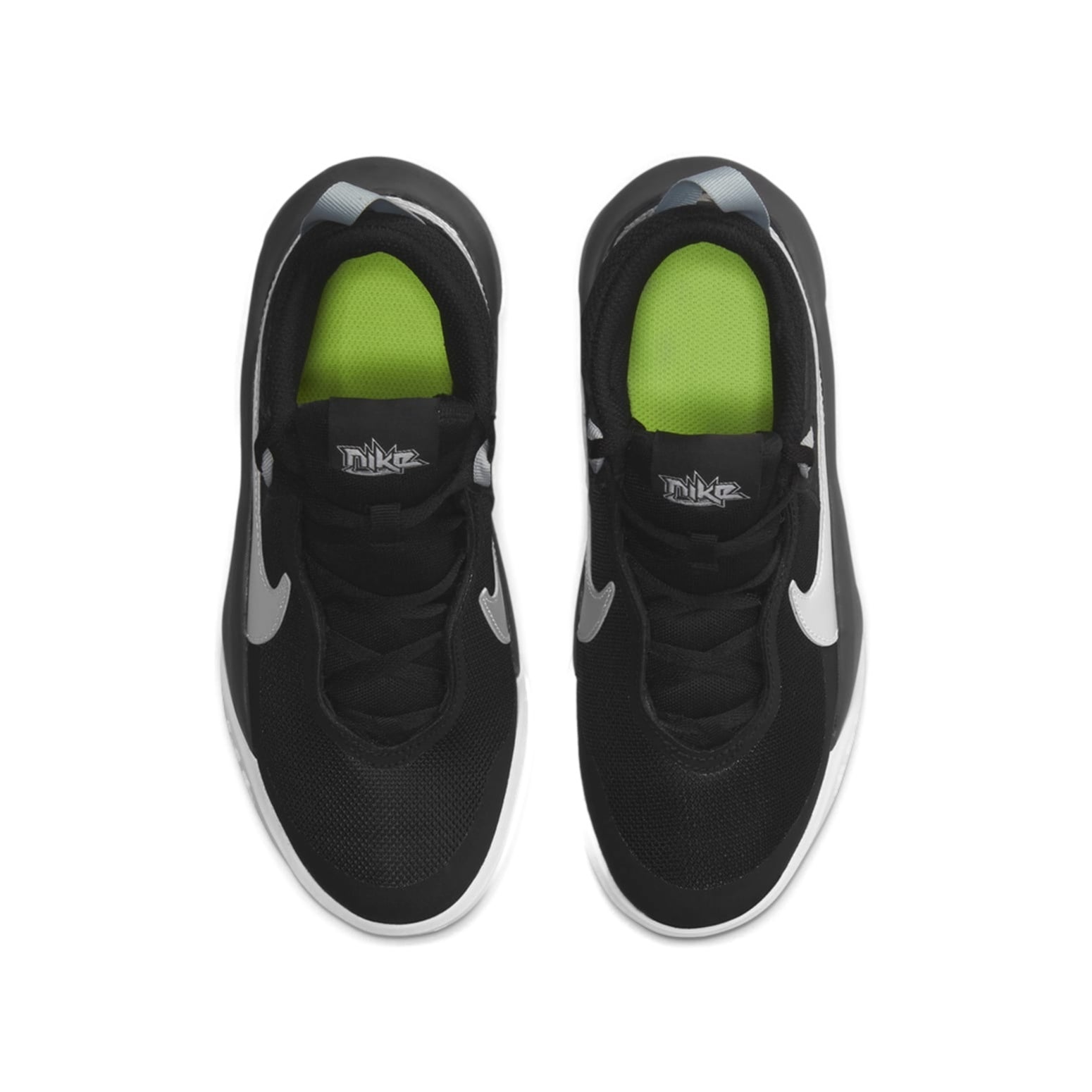 (GS) Nike Team Hustle D10 'Black Metallic Silver' CW6735-004