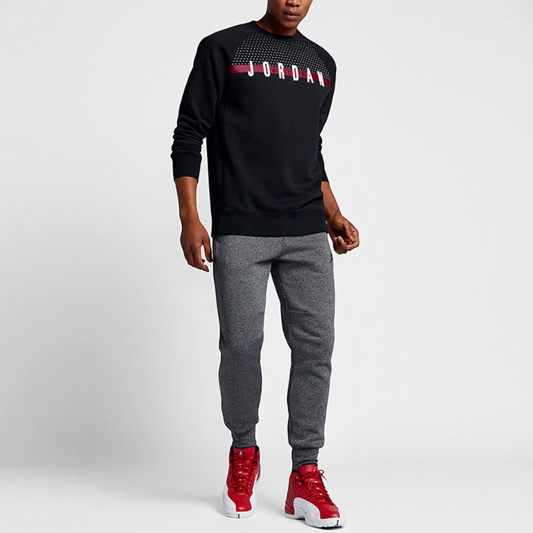 Air Jordan Graphic Crew Long Tee'Black' 845390-010