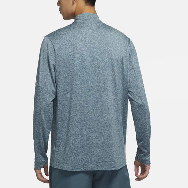 Nike Nk Df Elmnt Top Hz Casual Breathable Sports Long Sleeves Blue DD4757-058