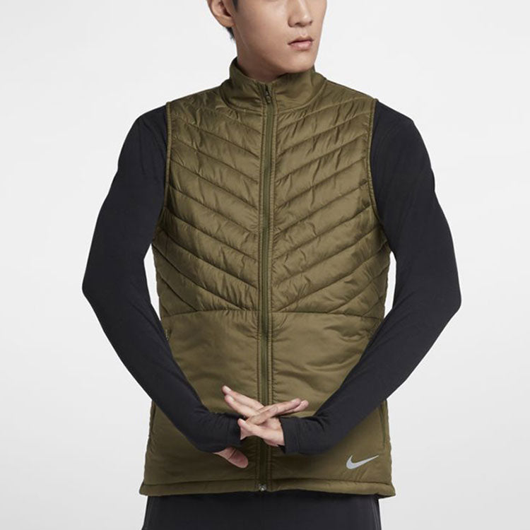 Nike MENS Sport Cotton Vest MilitaryGreen Army green AH0547-395