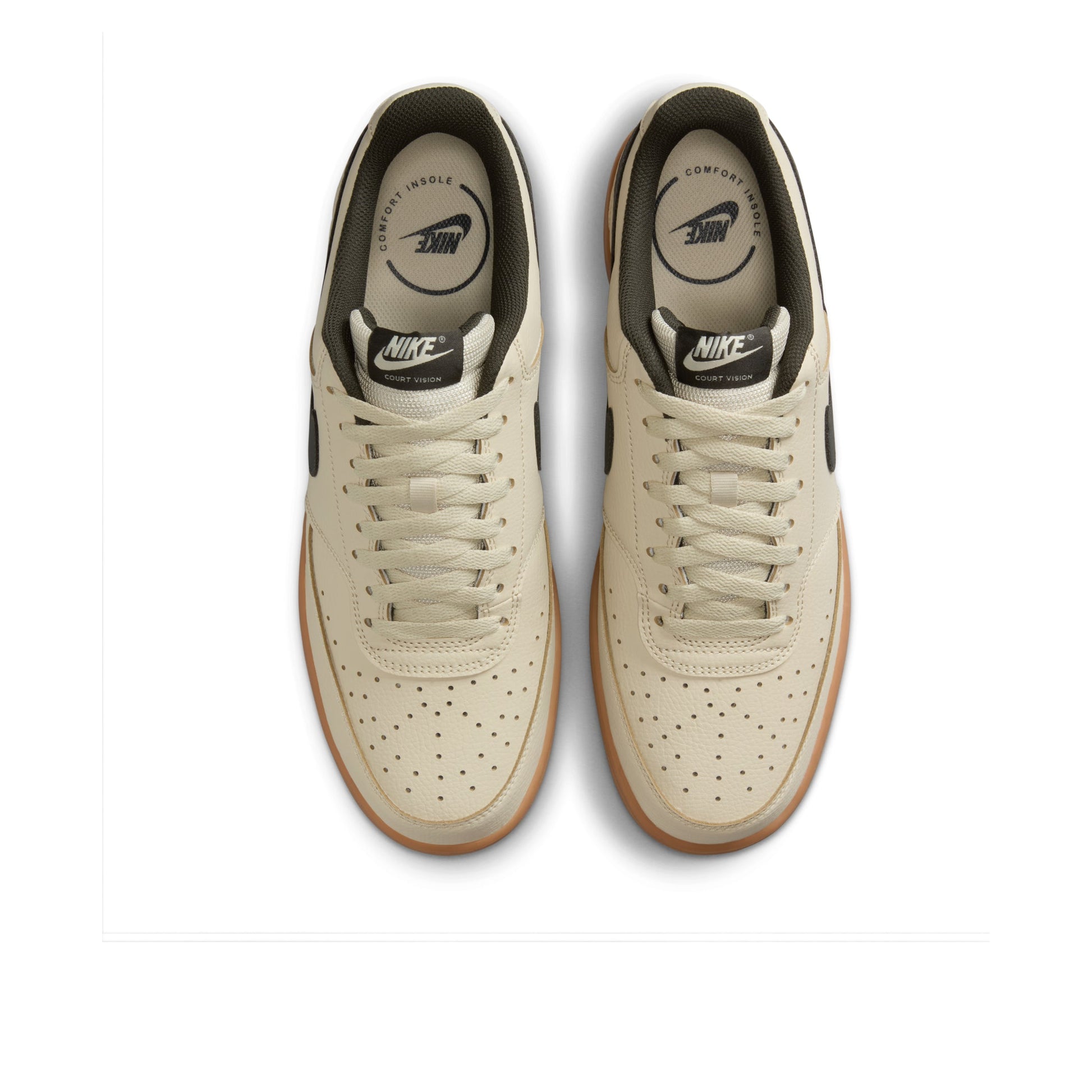 Nike Court Vision Low 'Light Khaki Gum' HV4506-200