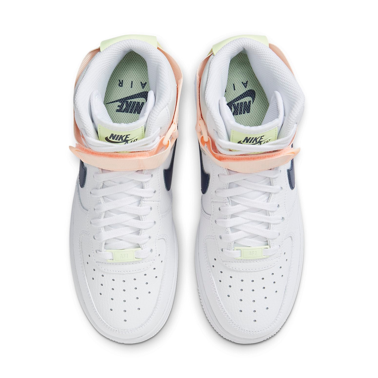 (WMNS) Nike Air Force 1 High 'White Midnight Navy' 334031-117